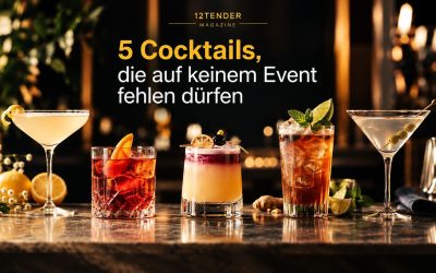 5 Cocktails, die auf keinem Event fehlen dürfen